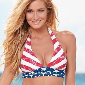 Venus Bathing Suit Top Stars & Stripes